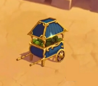 Luxurious cabbage cart