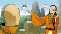 Yangchen no podiendo hablar