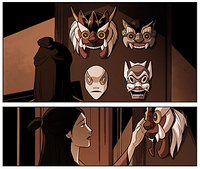 Unhappy with her life at the , Ursa kept  to remind herself of her past life, including her ex-boyfriend .