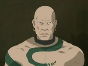 The menacing McKay, inside the walls created by Diego.