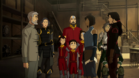 Hiroshi helps Team Avatar