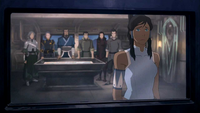 Korra gives in to Zaheer