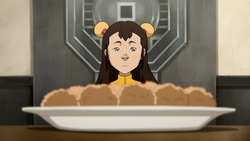  was offered a plate of macaroons after being captured by  .