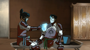 Korra heilt Bolin