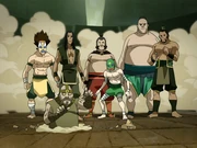 Die Teilnehmer des Erddonner Turniers (ohne Toph)