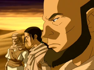 Sha-Mo de woordvoerder van de Bizon Rover Stam.