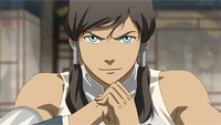 Korra ready to fight