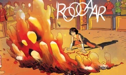 Sun is een lava stuurder die niet alle controle heeft. [