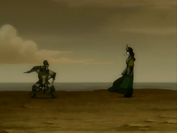 Chin facing Kyoshi