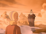 Aang trifft erstmals Roku