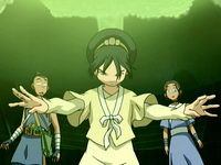 Toph, Katara y Sokka