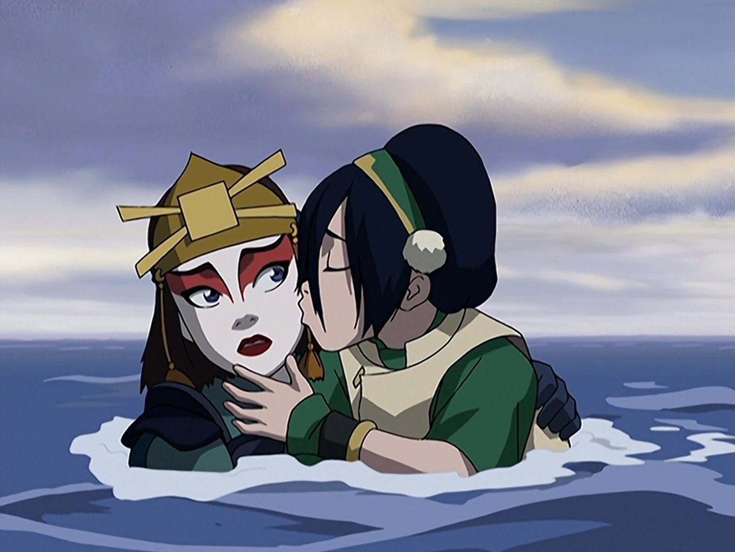 Toph küsst Suki