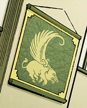 Symbol des Fliegenden Ebers