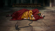 Tenzin in chains