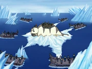 Appa im Eis gefangen