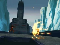 Zuko fighting Aang