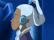 Yue cried as she and  made the final decision to flee the North Pole with Team Avatar and forge their own paths.