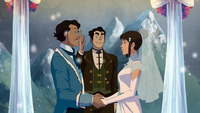 Varrick and Zhu Li's wedding