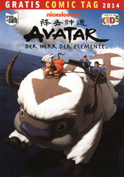 Gratis Comic Tag 2014 - Avatar Comic Cover