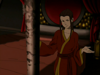 Azula taunting Zuko