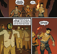 Mako realized that the location  had led the  to was a trap set by the .