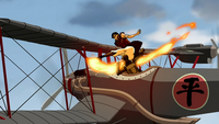 Iroh hijacking a plane