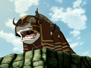 Appa mit Rüstung