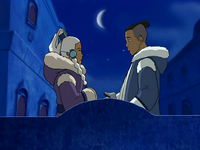 Yue y Sokka