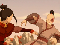 Zuko and Azula duel