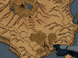 Fire Nation Capital map