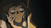 Korra is the antagonist, from Amon's point of view