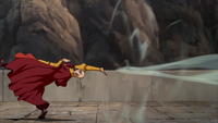 Tenzin airbending backward