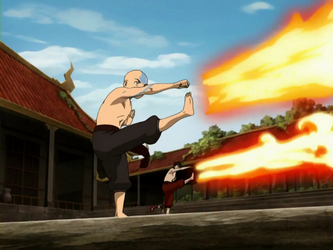 aang firebending