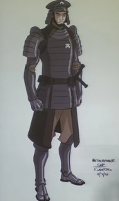 Standaard uitgeruste agent van de metaalsturende politie