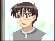 Erik, shocked at his mother's news.