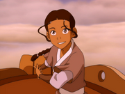 Katara bändigt Wolken