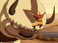 Aang and Appa