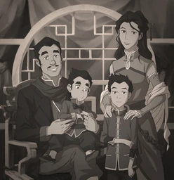 Mako und Bolin Familienfoto
