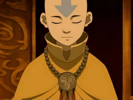 Aang at peace