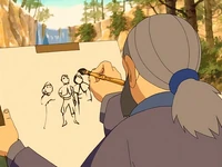 Painting Aang