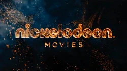 The Nickelodeon Movies logo appeared in flames in .