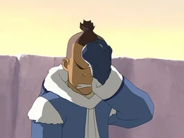 Sokka facepalms