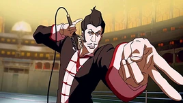 Pro-bending ring announcer