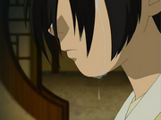 Toph cries