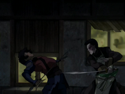 Zuko fights Jet