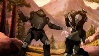 Earth Empire mecha suits