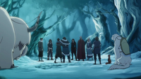 Team Avatar at the spirit portal