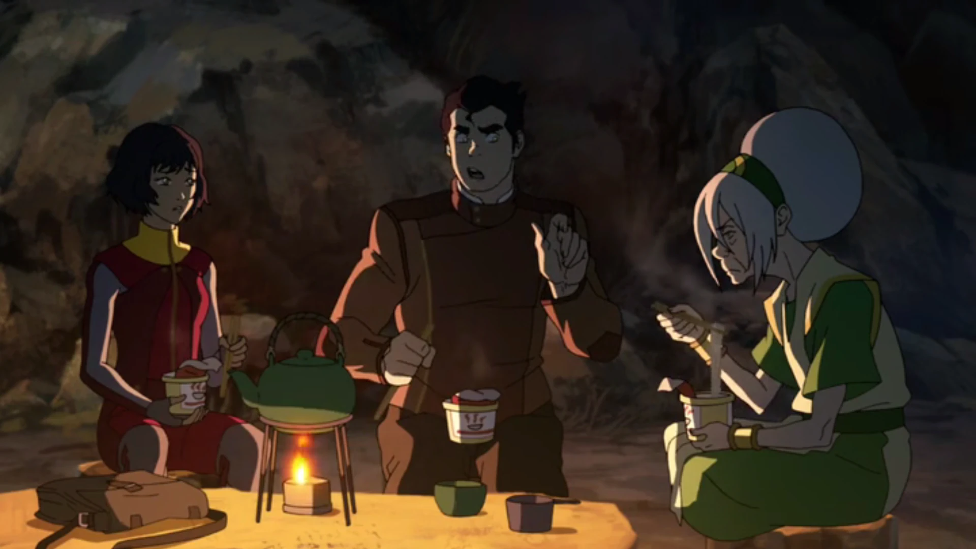 Toph bei Fong Ehemann