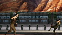 Kuvira defeats bandits