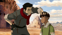 Being reminded of how he used to be, Mako was doubtful about 's sincerity.